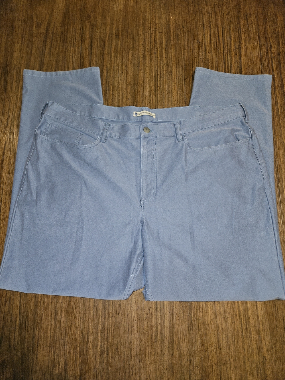 Southern Proper Men's Light Blue Chino Pants